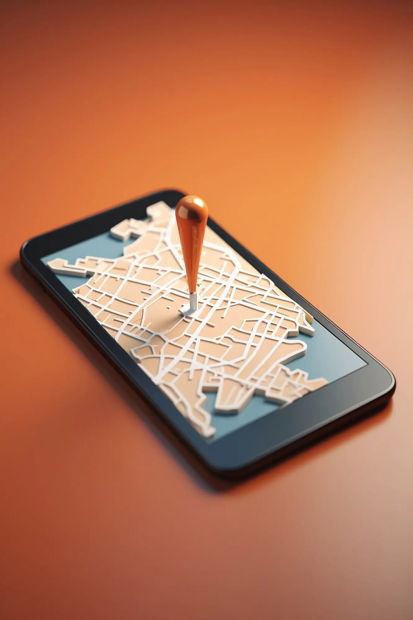 3D smartphone device equipped with mapping and GPS technology